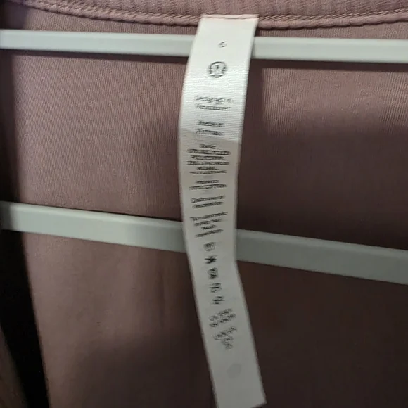 Lululemon Athletica Pink Robe Sweater Size   6 - Picture 4 of 14